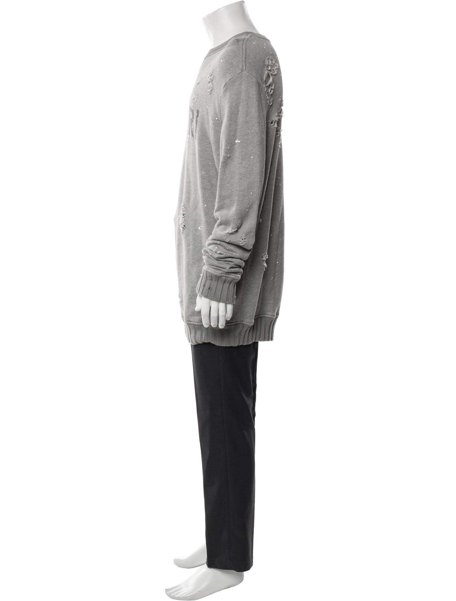 Amiri Graphic Print Crew Neck Sweatshirt