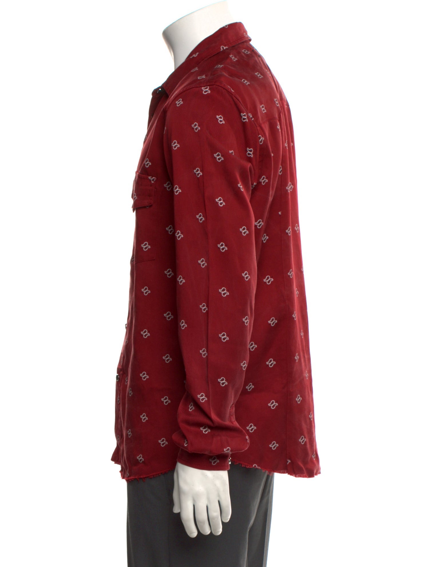 Amiri Printed Long Sleeve Shirt