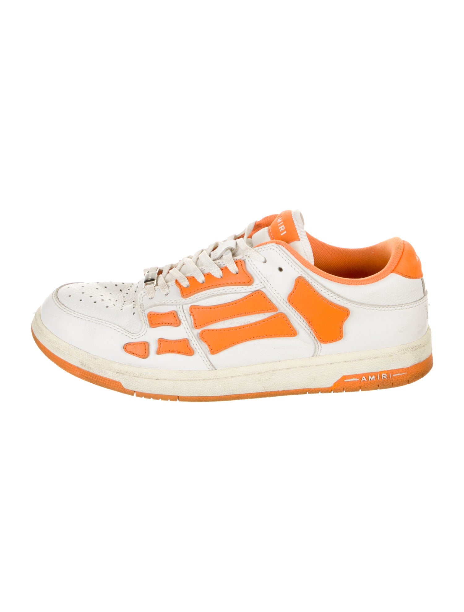 Amiri Leather Printed Sneakers