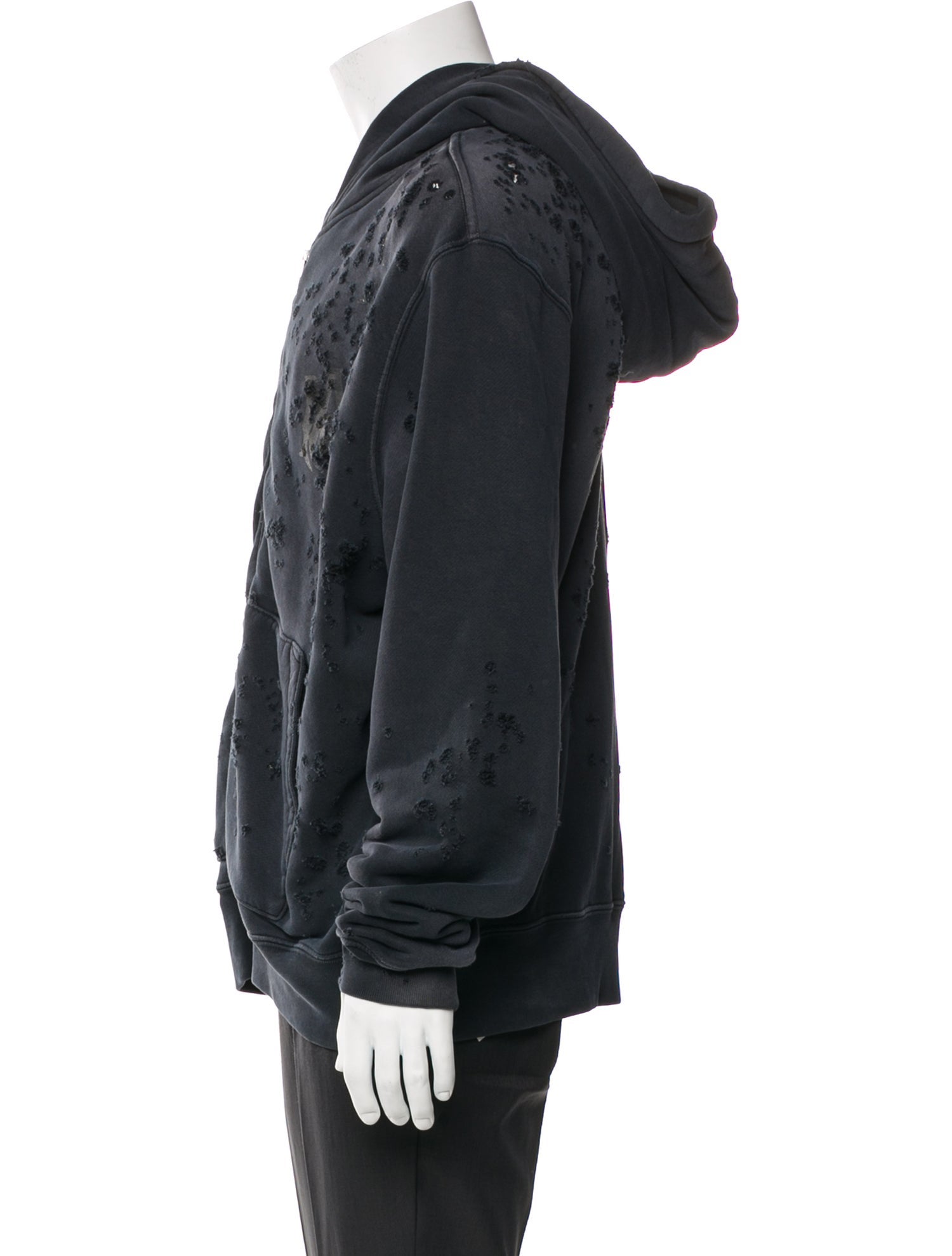 Amiri Crew Neck Long Sleeve Hoodie