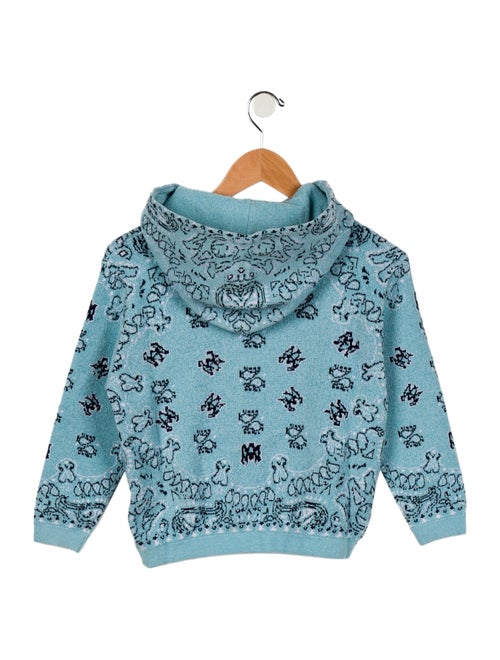 Amiri Boys' Bandana Print Hoodie