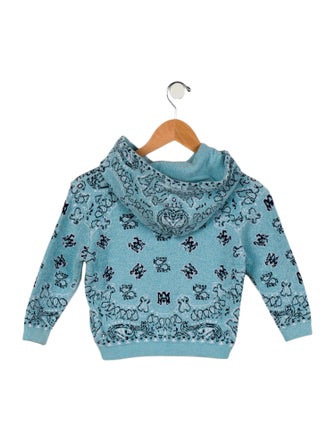 Amiri Boys' Bandana Print Hoodie
