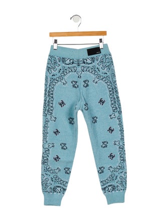 Amiri Boys' Bandana Print Joggers