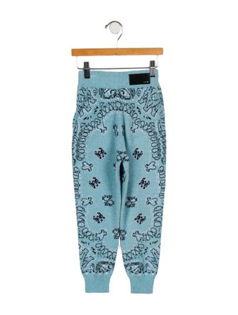 Amiri Boys' Bandana Print Joggers