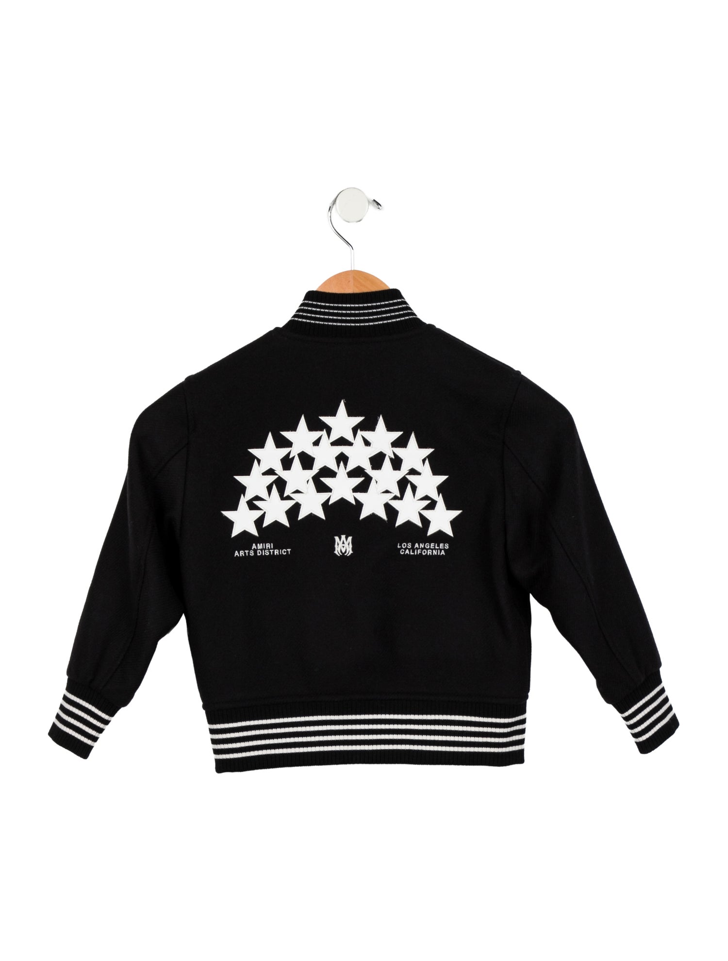 Amiri Boys' Star Varsity Bomber Jacket