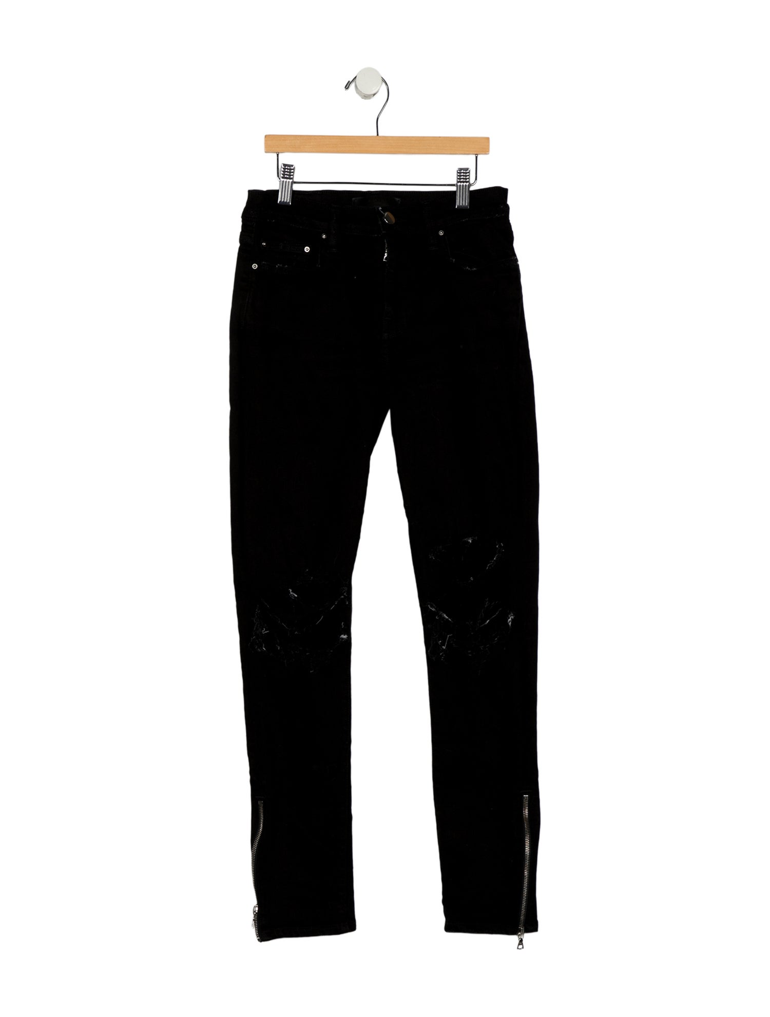 Amiri Mid-Rise Skinny Leg Jeans