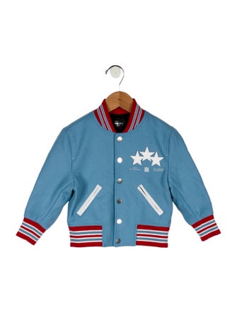 Amiri Boys' Star Varsity Bomber Jacket