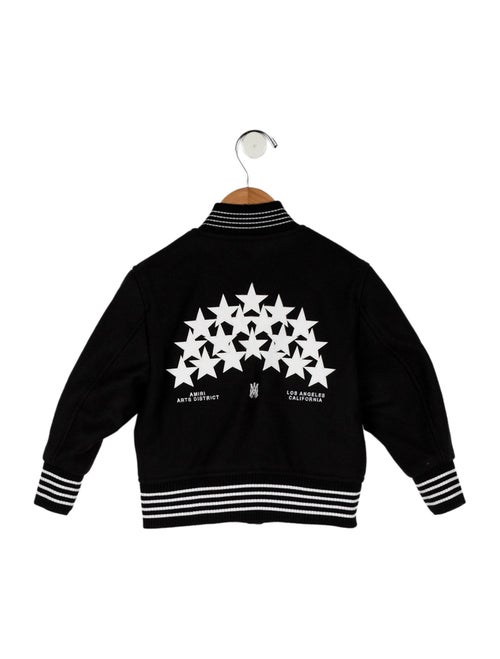 Amiri Boys' Star Varsity Bomber Jacket