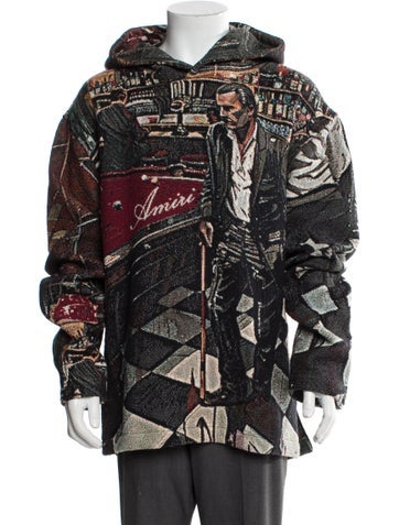 Amiri Sweatshirts & Hoodies Printed Crew Neck Hoodie XL