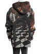 Amiri Printed Crew Neck Hoodie