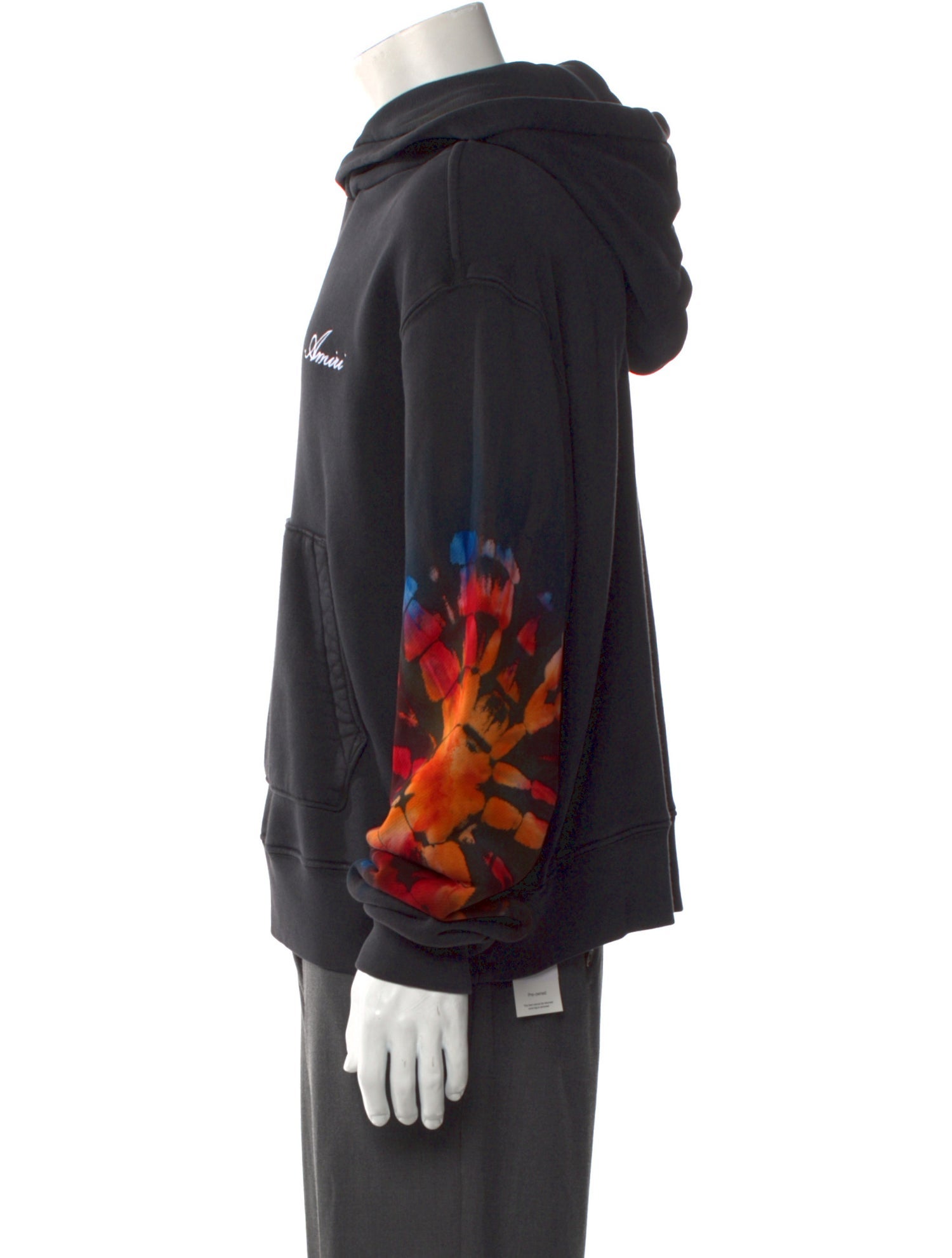 Amiri Graphic Print Crew Neck Hoodie