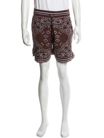 Amiri Striped Jogger Shorts