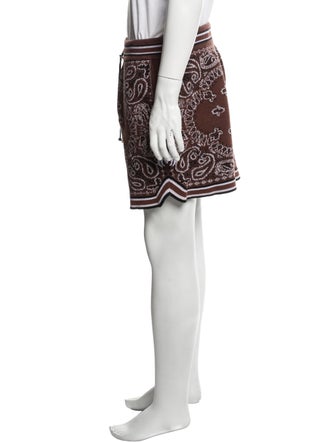 Amiri Striped Jogger Shorts