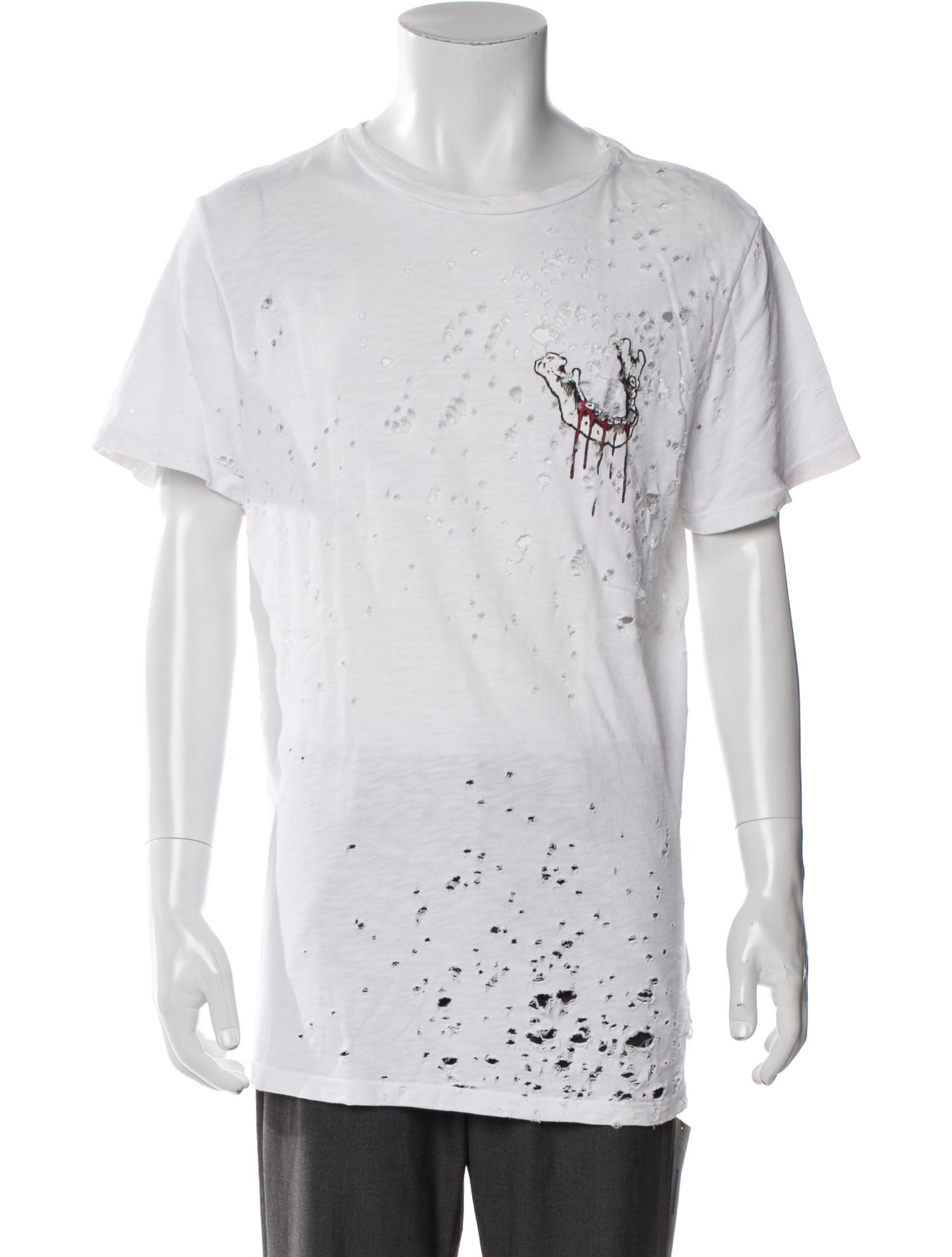 Amiri Graphic Print Crew Neck T-Shirt