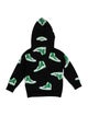 Amiri Boys' 2-6Y Black Pattern Printed Hoodie