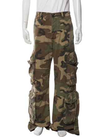 Amiri Camouflage Print Cargo Pants