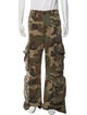 Amiri Camouflage Print Cargo Pants