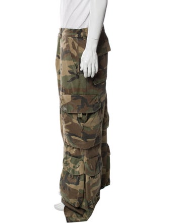 Amiri Camouflage Print Cargo Pants