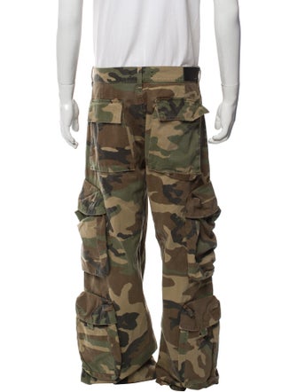 Amiri Camouflage Print Cargo Pants