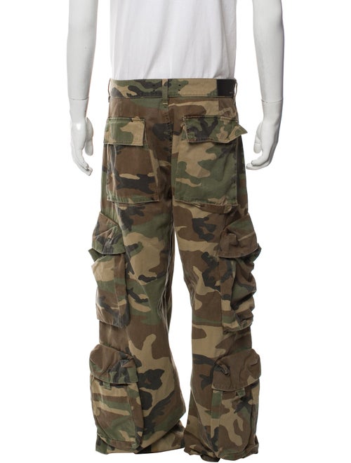 Amiri Camouflage Print Cargo Pants