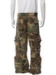 Amiri Camouflage Print Cargo Pants