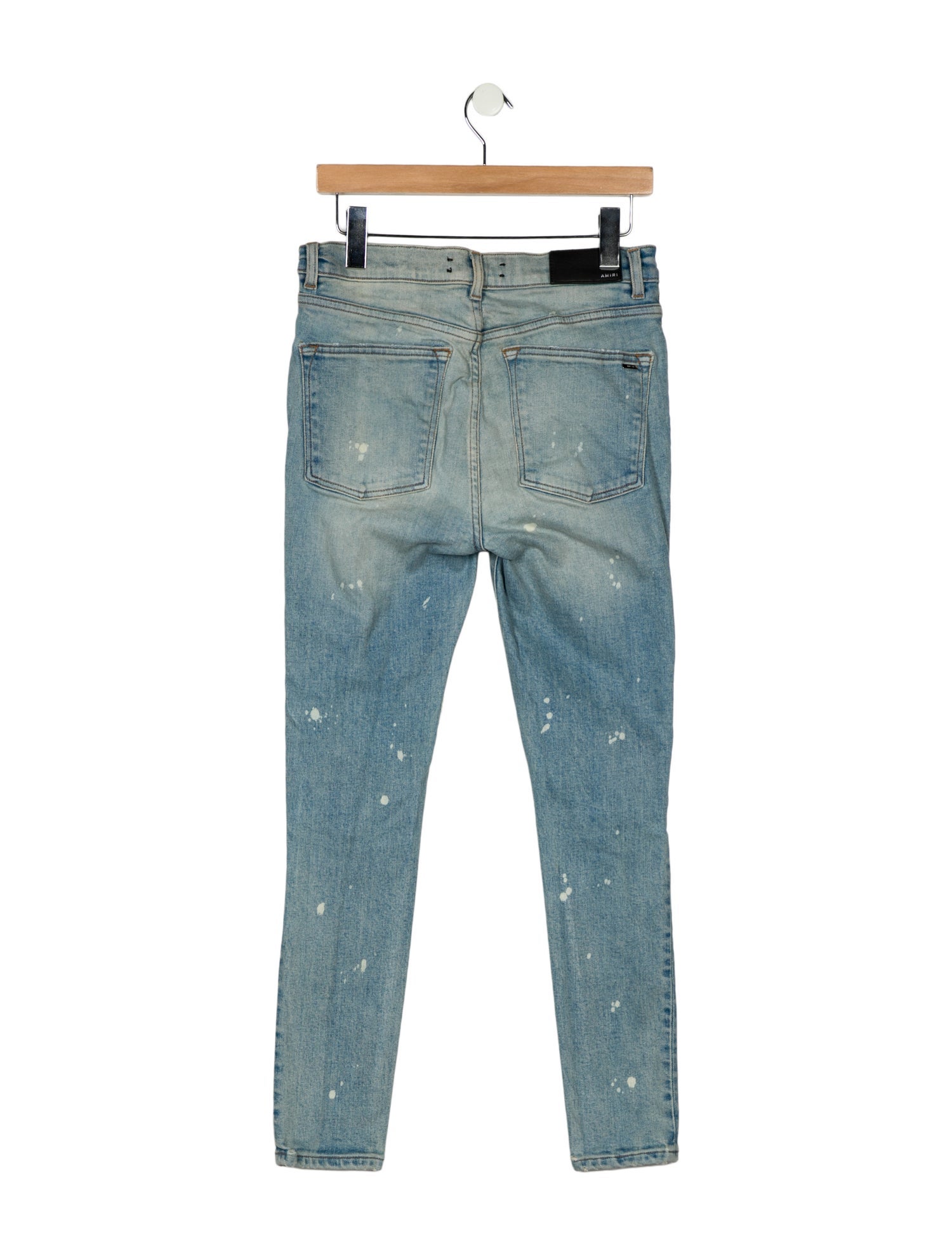 Amiri High-Rise Skinny Leg Jeans