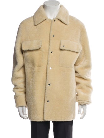 Amiri Calf Leather Utility Jacket