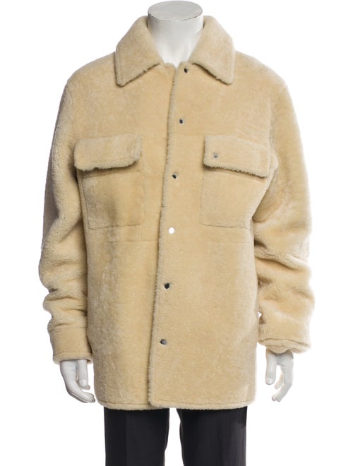 Amiri Calf Leather Utility Jacket