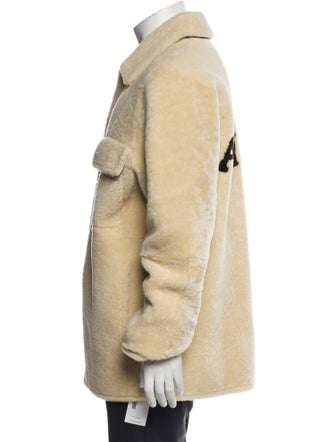 Amiri Calf Leather Utility Jacket