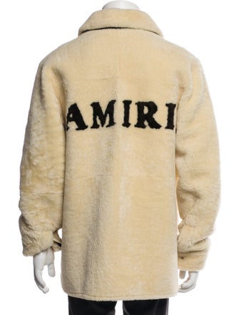 Amiri Calf Leather Utility Jacket