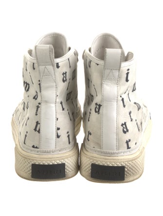 Amiri Canvas Printed Sneakers