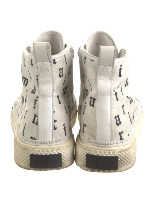Amiri Canvas Printed Sneakers