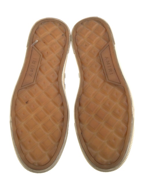 Amiri Canvas Printed Sneakers