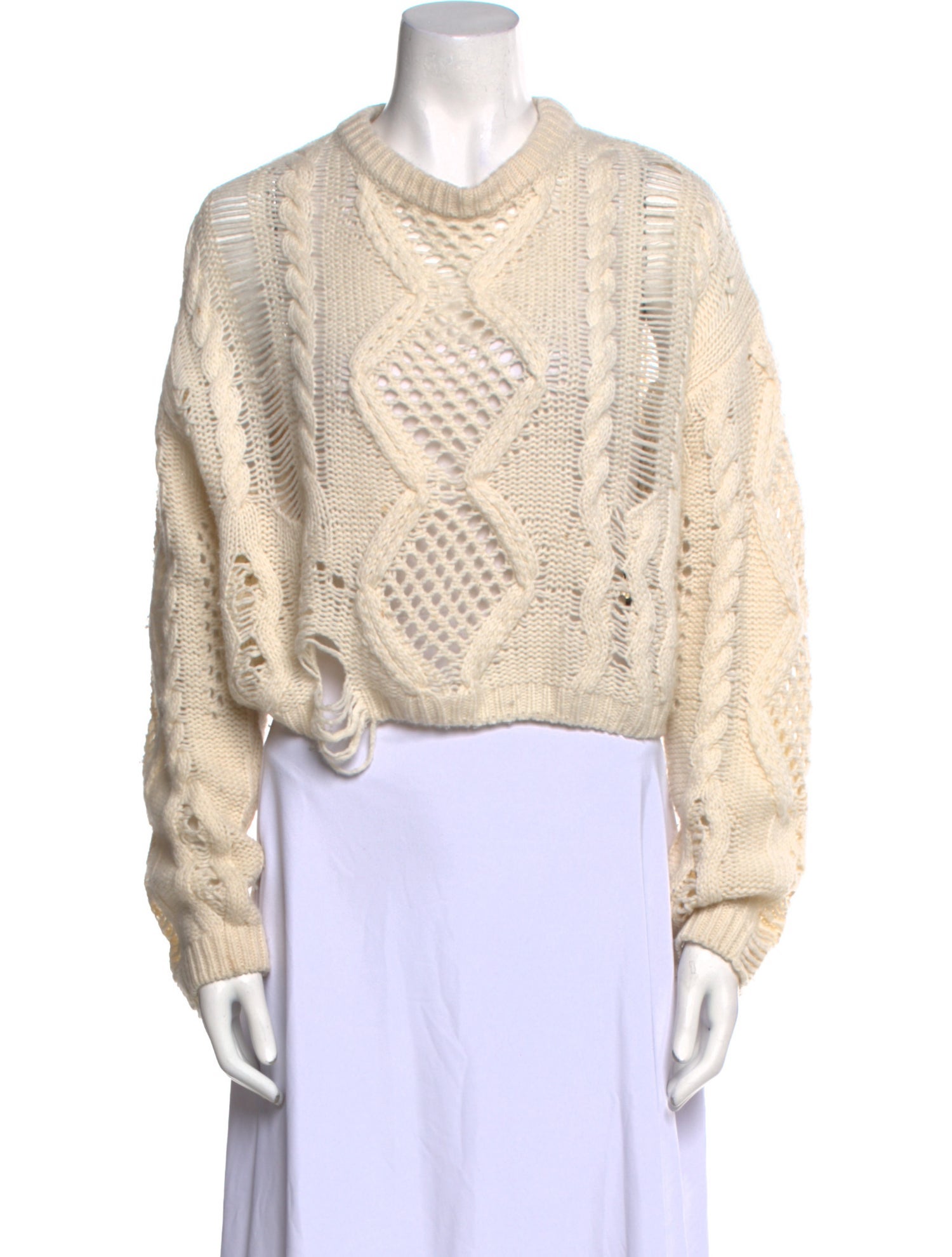 Amiri Wool Crew Neck Sweater