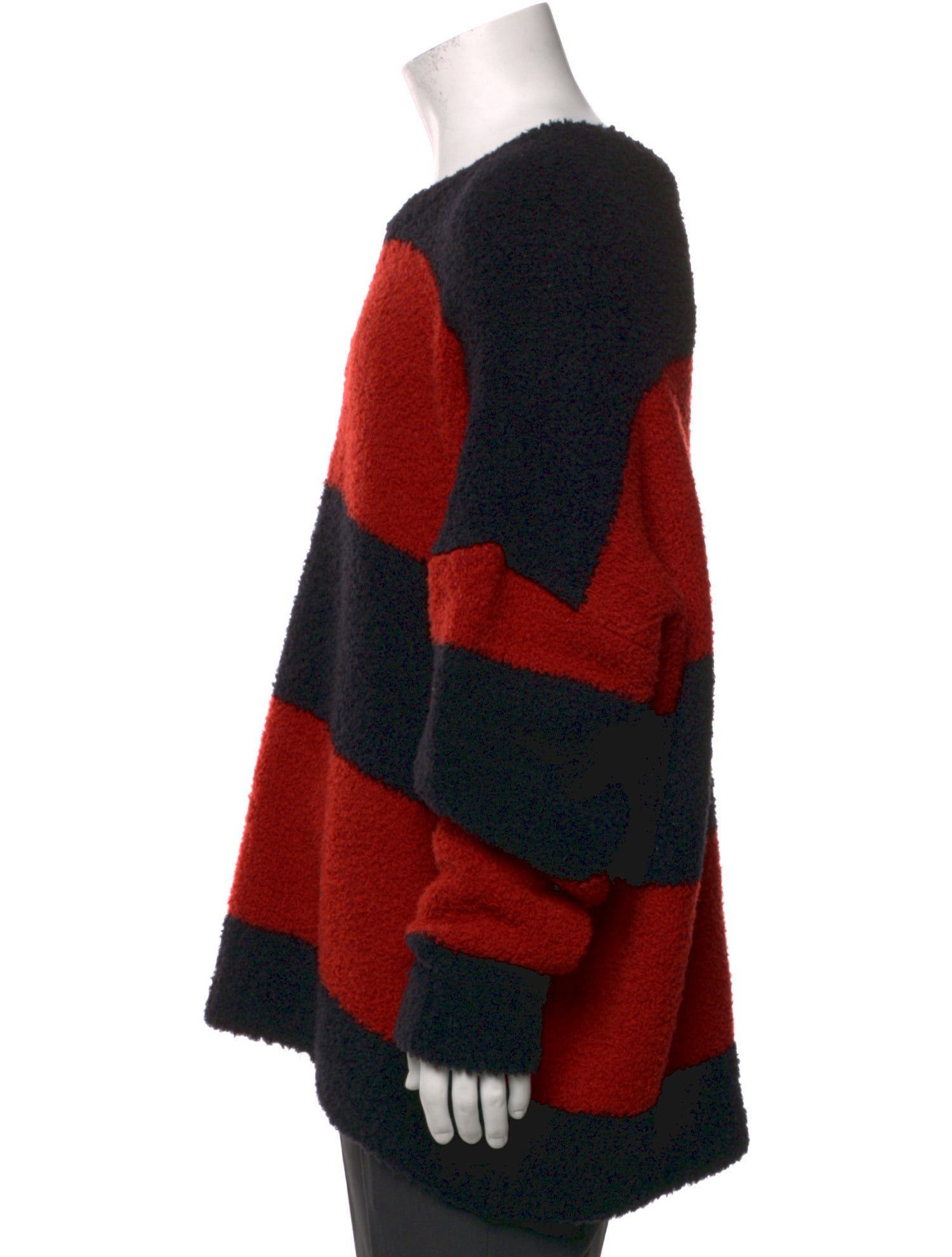 Amiri Wool Colorblock Pattern Pullover