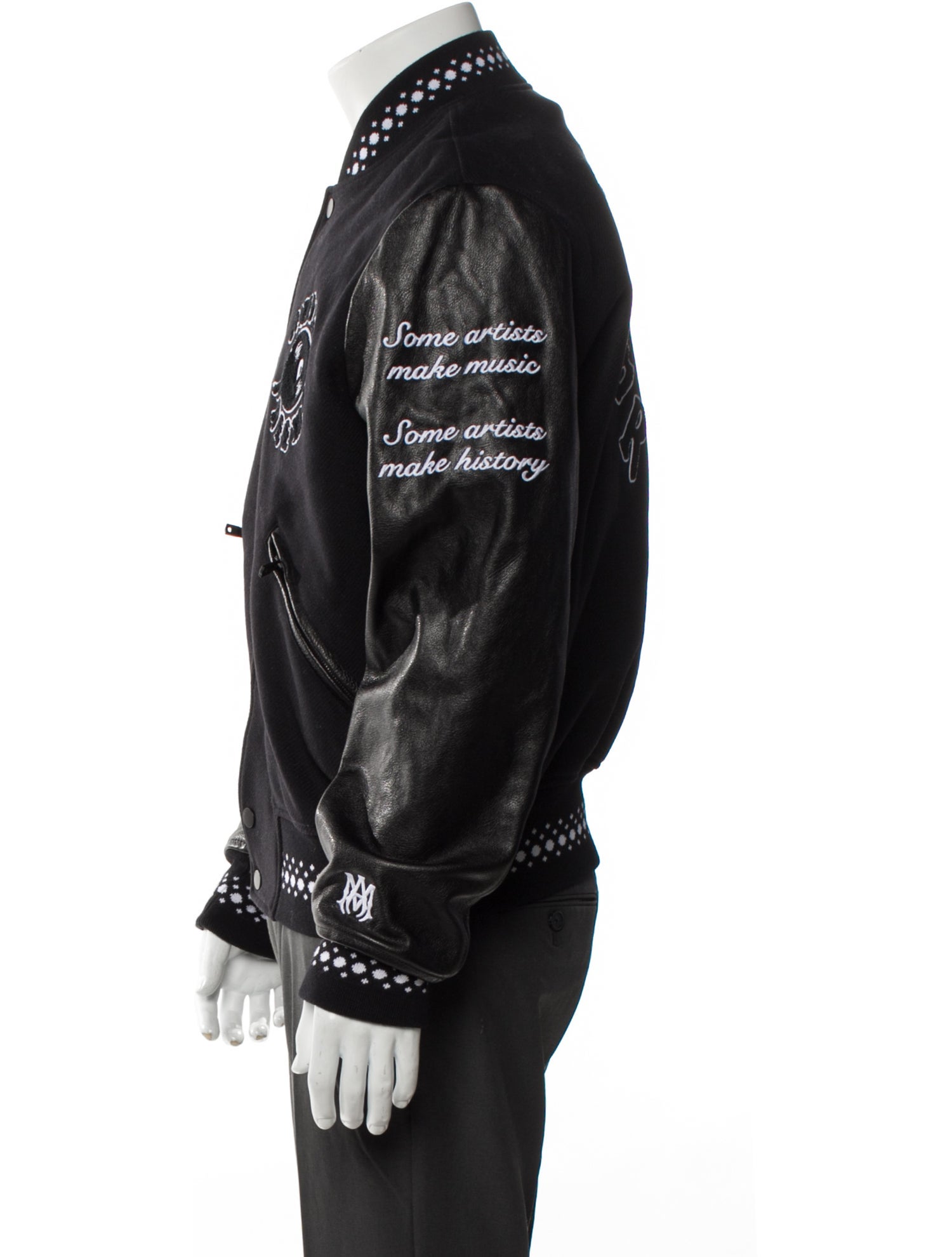 Amiri Graphic Print Varsity Jacket w/ Tags