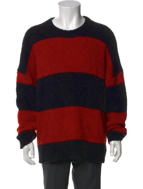 Amiri Wool Colorblock Pattern Pullover