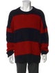 Amiri Wool Colorblock Pattern Pullover