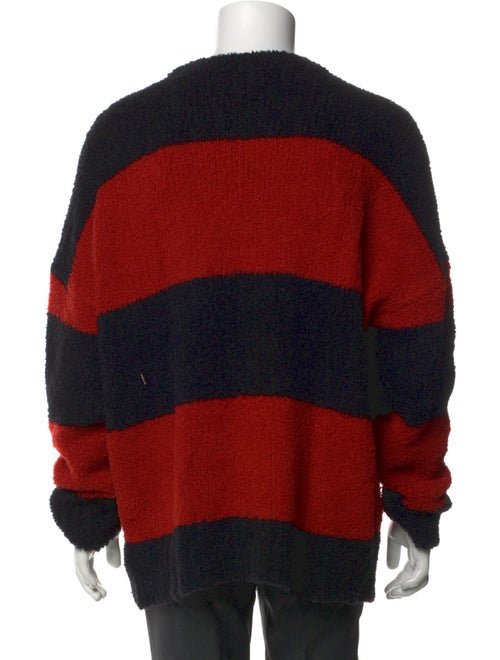 Amiri Wool Colorblock Pattern Pullover