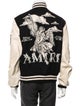Amiri Wool Striped Varsity Jacket