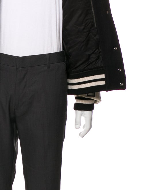 Amiri Wool Striped Varsity Jacket