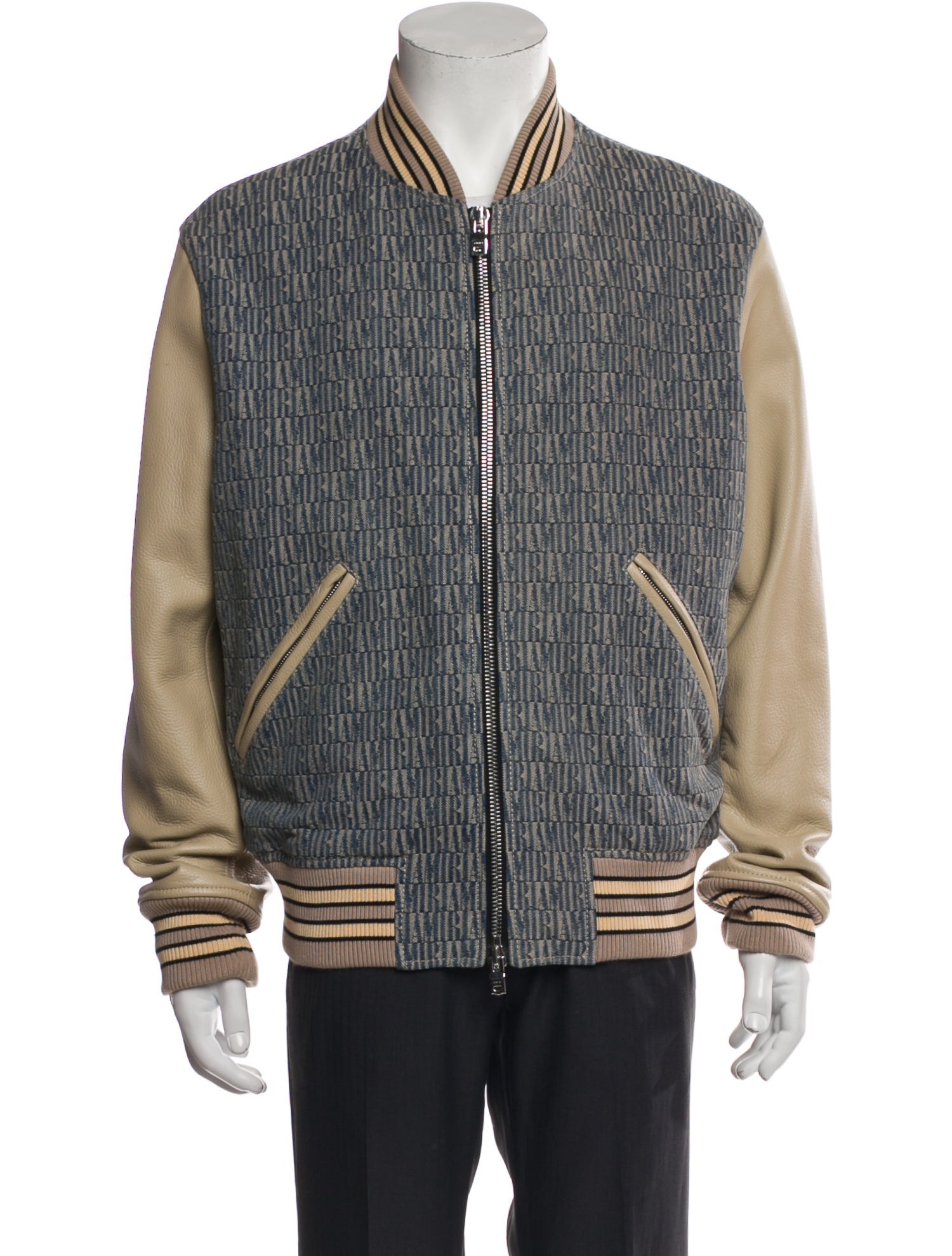 Amiri Striped Bomber Jacket