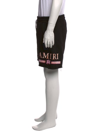Amiri Graphic Print Jogger Shorts