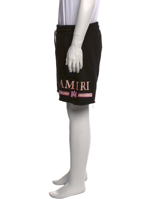 Amiri Graphic Print Jogger Shorts
