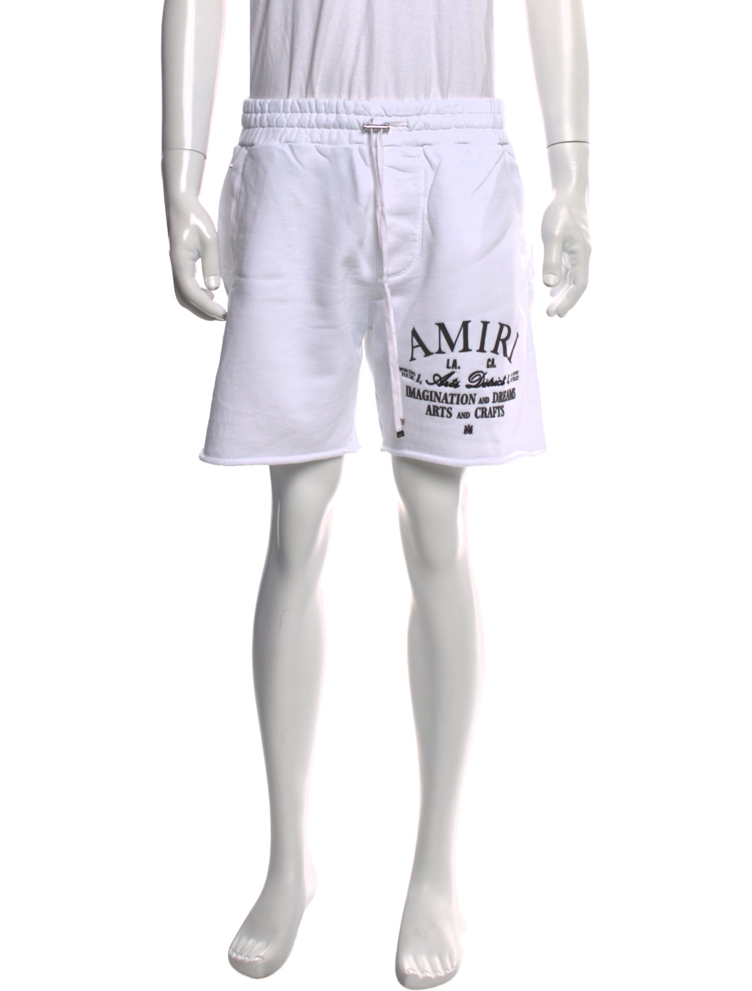 Amiri Graphic Print Jogger Shorts