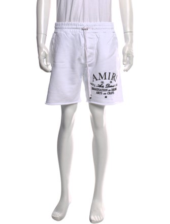Amiri Graphic Print Jogger Shorts