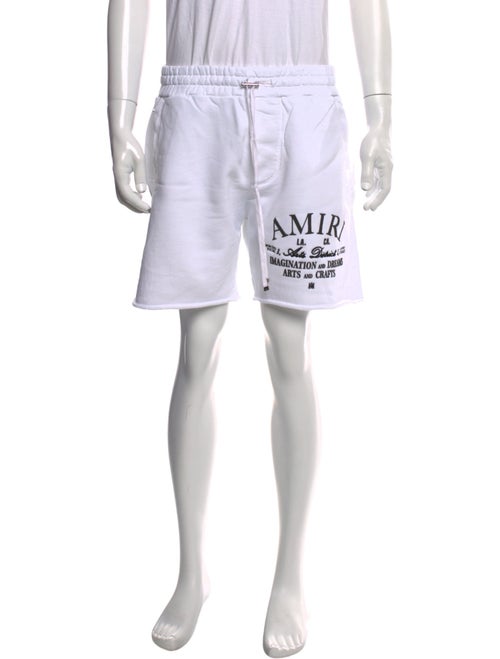 Amiri Graphic Print Jogger Shorts
