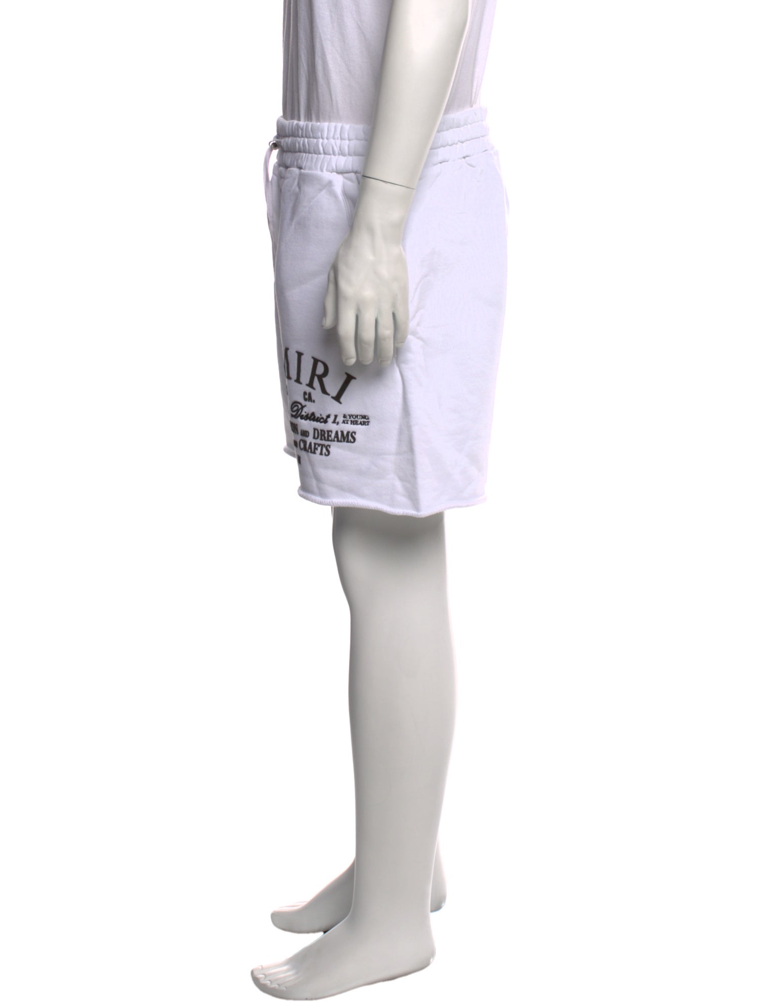 Amiri Graphic Print Jogger Shorts