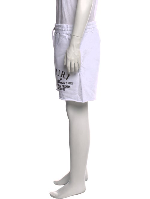 Amiri Graphic Print Jogger Shorts