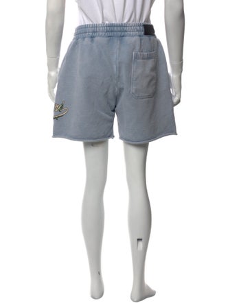 Amiri Graphic Print Jogger Shorts